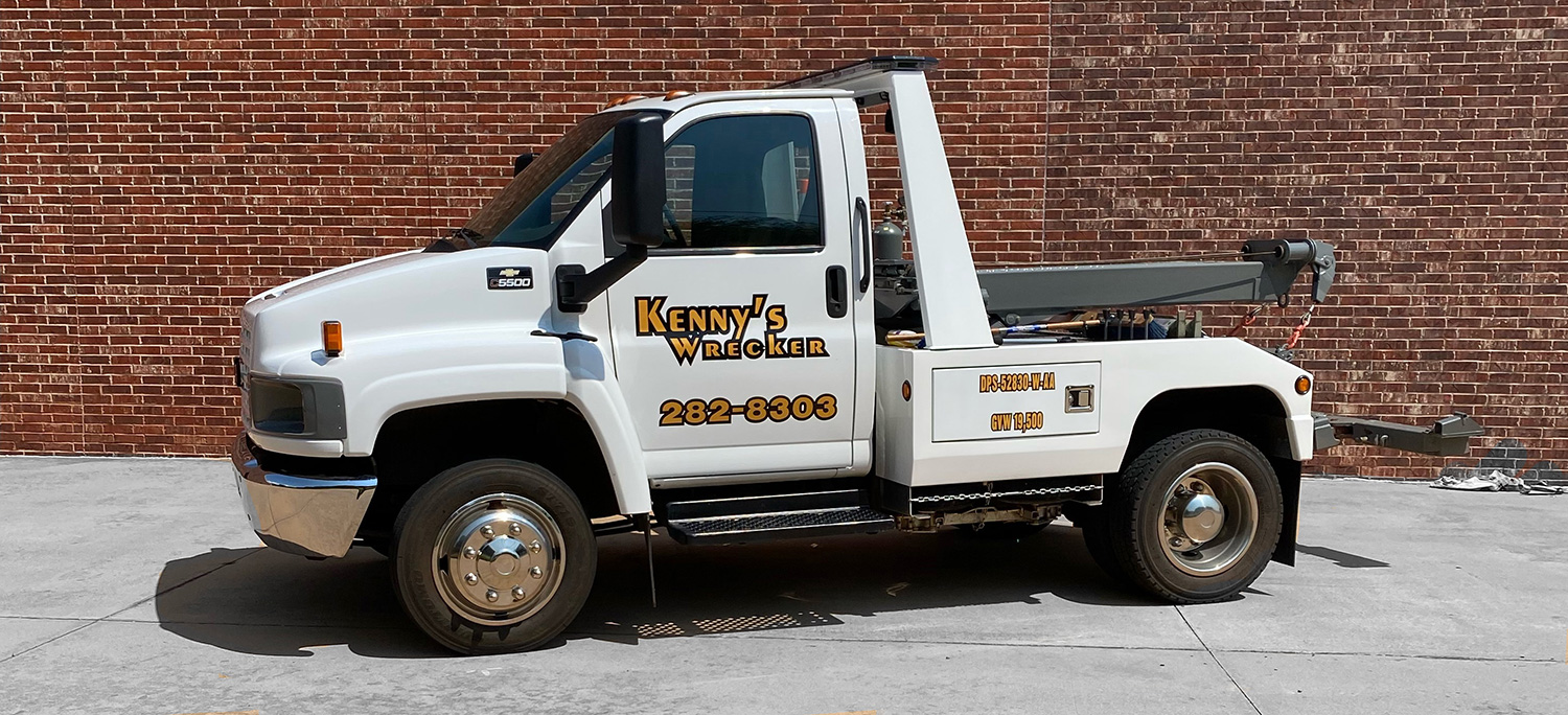 Kenny's Wrecker Service Guthrie Oklahoma